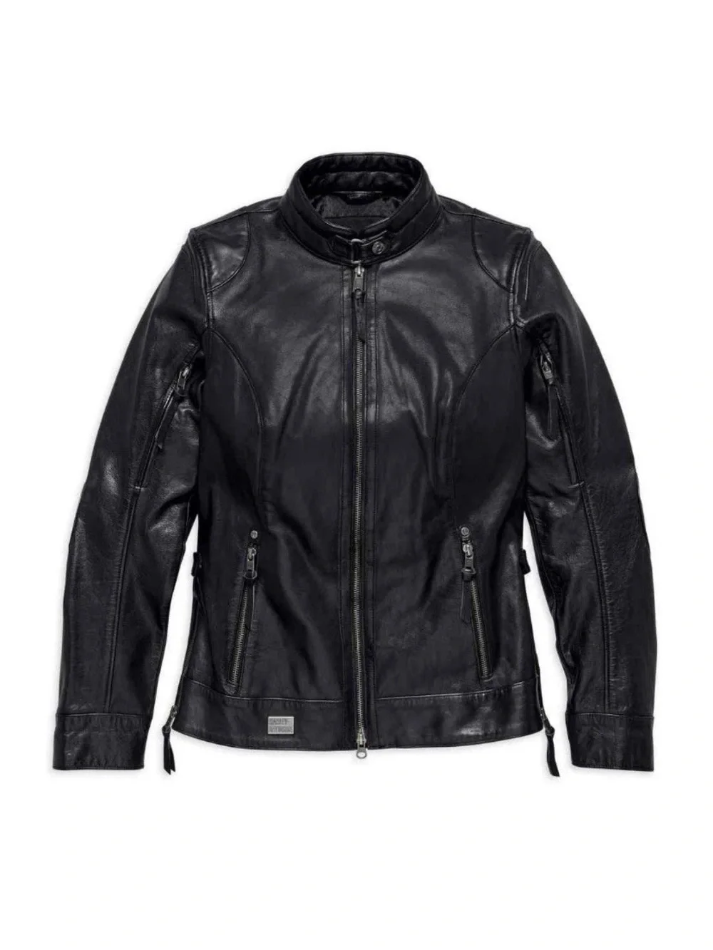 Harley-Davidson Ladies Line Stitcher Leather Jacket 98031-18VW- 2W- DAMAGED
